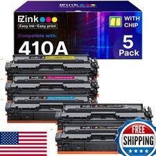 E-Z Ink Compatible 410A Toner Cartridge Replacement HP 410A 410X 410 CF410A picture