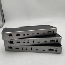 LOT OF 3 Kensington SD5000T Thunderbolt 3 4K Docking Stations picture