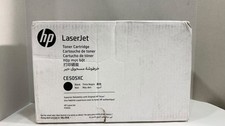Genuine HP CE505XC 05X Black OEM High Yield LaserJet Print Toner Cartridge New picture