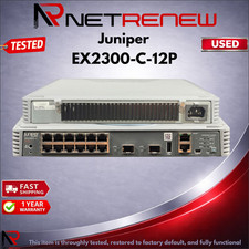 EX2300-C-12P Juniper Networks  Ethernet Switch 12-port PoE+ SFP+ picture