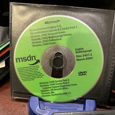 BRAND NEW MSDN  Microsoft Windows 2000 Adv/Pro/Server/98/ Me/UNIX 3.5/ More. DVD picture