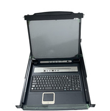 Aten CL5716M 16-Port Slideaway 17inch Single Rail LCD KVM picture