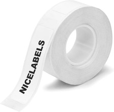 160 Labels/roll, 12mm X 40mm (0.47 X 1.57 inches), self-Adhesive and Waterproof, picture