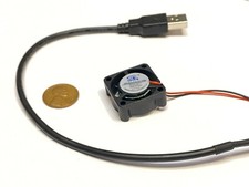 1 Piece USB connector 5v fan 2510 small 2 pin computer GDStime 25mm x 10mm WD B9 picture