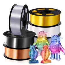 JAYO SILK PLA+ 1.75mm Filament 3D Printer Consumables 1.1KG Spool Shiny Metallic picture