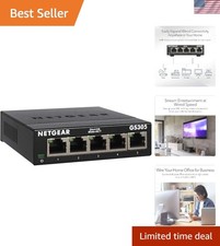 Reliable Gigabit Ethernet Switch GS305 with 5 Ports for Effortless Connection picture