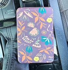 Purple Multicolor Floral Folding Folio Tablet/eReader Case Cover picture