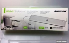 IOGEAR GUD3C02 IOGEAR USB-C Ultra-Slim Dual Docking Station, 4K Dual HD, NEW ORIGINAL BOX picture
