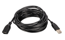 USB 2.0 Extension Cable Black AM to AF Super Speed EXT Cord 3-15ft Multi-Pk LOT picture