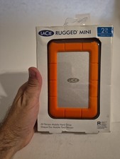 LaCie LAC9000298 Rugged Mini 2TB External Hard Drive - Orange picture