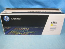 GENUINE HP W2012A 659A YELLOW TONER CARTRIDGE LASERJET - OPEN -  picture