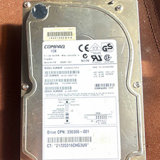 Compaq 10K 9.1GB 3.5in Ultra SCSI-3 10000RPM 2MB Hot Swap HDD 336357-B21 picture
