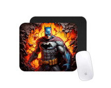Batman Comic Book Hero Mouse Pad - Office Desk Mat Theme Gift picture
