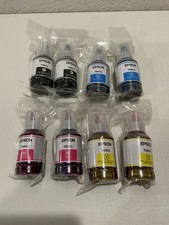 8 Genuine Epson T49H1 T49H2 T49H3 T49H4 Ink Bottles Pack for SureColor T3170x picture