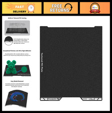 Double-Sided Black Textured PEI Build Plate for 3D Printers, 355x346mm picture