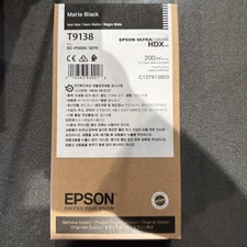Epson T9138 UltraChrome HDX Matte Black Ink Cartridge (200mL) picture