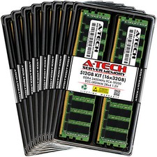 512GB 16x 32GB PC4-2400 LRDIMM Supermicro 610P-1C2N 620P-1C3N Memory RAM picture