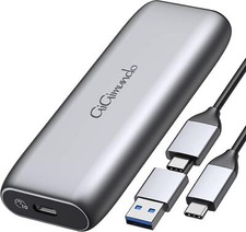 GiGimundo NVMe SSD Enclosure USB C 10Gbps Heavy Duty Supports UASP Tool-Free picture