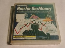 Commodore 64 and ATARI48K Rare Combo Game RUN FOR THE MONEY by Scarborough picture