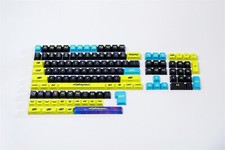 PBT Cyberpunk Theme Keyboard Keycaps Cherry Profile Set For MX  picture