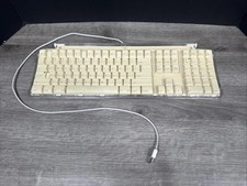 VTG Genuine Apple Pro Keyboard (M7803) w/ 2 Port USB Hub (White) 2002 - TESTED picture