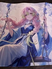 Mitsuri Kanroji - Demon Slayer Desk Mat 31 x 12” CCG Redemption Prize *Unused* picture
