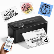 TATTMUSE Bluetooth Thermal Label 4X6 Wireless Shipping Label Printer picture