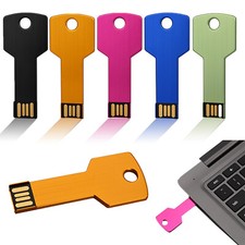 16G 32G 64G Metal Key Memory Stick USB 2.0 Flash Drive Thumb Pendrive Jump Drive picture