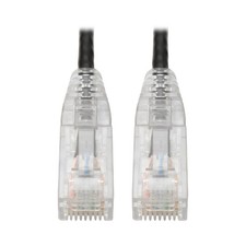 Tripp-Lite N201-S05-BK Cb 5Ft Cat6 Gigabit Snagless Slim Utp Ethernet Black picture