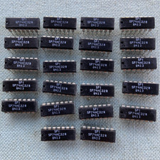 SPI SP74HC32N IC Chip 14 Pin CMOS Memory ? Lot 22 Vintage Computer Parts picture