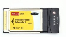 Belkin Wireless F507010 802.11b 54g  Notebook Network Card  Version 1000 picture
