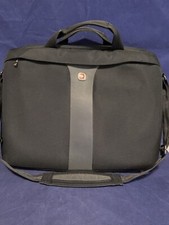 Wenger Swiss Army Legacy Laptop Computer Case Shoulder Briefcase Black 17
