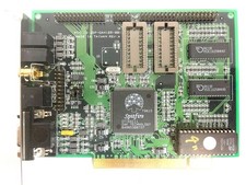 Rare Vintage Oak Spitfire OTI64111 2 MEG PCI VGA Card VGA RCA SVID PORTS MXB118 picture