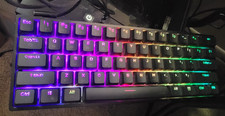 KEMOVE DK61 RGB Mechanical Gaming Wireless Bluetooth Keyboard 60% 61-Key USED picture