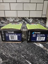 NEW Genuine Lexmark 701HK 701HC High Yield Toner CS310 CS410 CS510 Lot of 2 picture