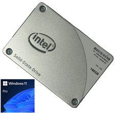 180GB Intel SSD SATA with Windows 11 Pro for Dell Latitude 6430 6440 5580 5590 picture