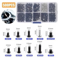 500PCs Laptop Computer Screws Set Kit For HP Dell Lenovo Sony Toshiba SAMSUNG picture