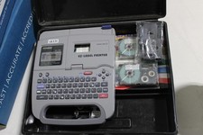 Casio KL-750 Label Thermal Printer / Label Maker EZ-Label Printer W/CASE picture