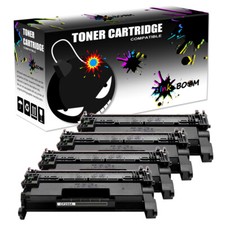 4BK Toner Cartridge replace for HP CF258A NO-CHIP LaserJet M404n MFP M428fdw picture
