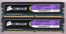 4GB 2x2GB PC2-6400 DDR2-800 CORSAIR CM2X2048-6400C5 XMS2-6400 RAM MEMORY KIT picture