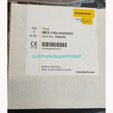 1pc NEW TURCK IM33-11Ex-Hi/24VDC 7506440 safety barrier Shipping by DHL/FedEX picture