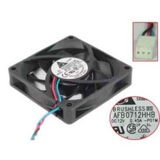 Delta Electronics AFB0712HHB P01M DC 12V 0.45A 70x70x15mm Server Cooling Fan picture