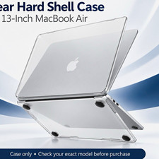 ProCase Clear Rigid Plastic Hard Shell Case for 13 in Apple MacBook Air picture