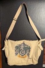 Cafe Press Harry Potter Slytherin Crest Canvas Messenger Bag Laptop Bag 13x15x4