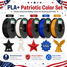 eSUN PLA+ 3D Printer Filament，1.75mm PLA Plus 1KG，+/-0.02mm，Most FDM 3D Printers picture