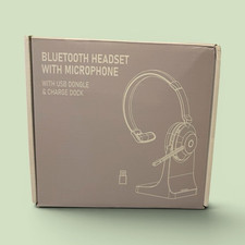 Kensington 1100 Series Bluetooth Headset Noise Canceling USB Dongle Black picture