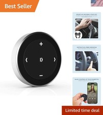 Bluetooth Media Button with Steering Wheel Mount, Wireless Music & Volume Con... picture