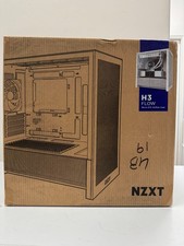NZXT - H3 Flow Micro-ATX High-Airflow PC Case - Matte White picture