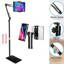 Tablet Floor Stand Overhead Bed Phone Mount Height Adjustable Arm Stretchable picture