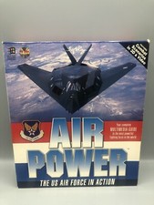 Vtg 1995 AIR POWER The US Air Force in Action PC-CD for Windows NEW IN BOX picture